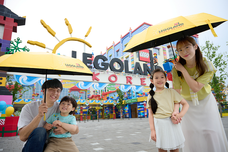 레고랜드가 비 오면 재방문권을 제공하는 ‘레이니 데이 프로미스’ 프로그램을 운영한다. 사진=레고랜드 코리아