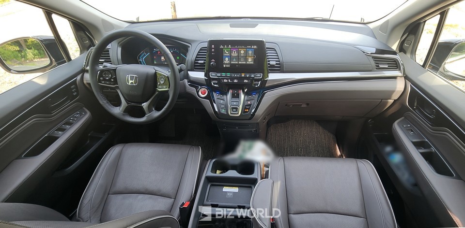 뉴 혼다 오딧세이 실내. 사진=손진석 기자