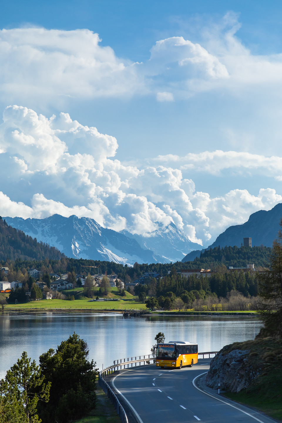 Postauto. 사진=스위스정부관광청