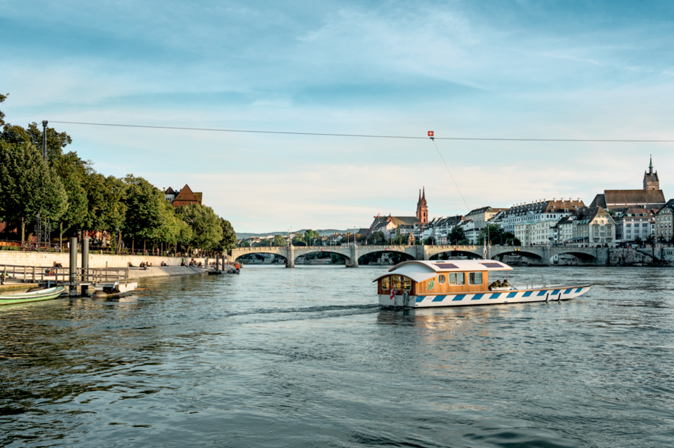 Basel Rhine. 사진=스위스정부관광청