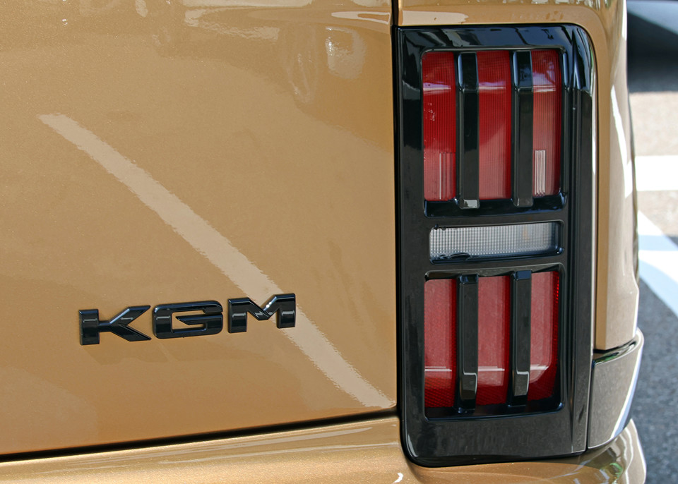 액티언 리어테일램프. 사진=KGM