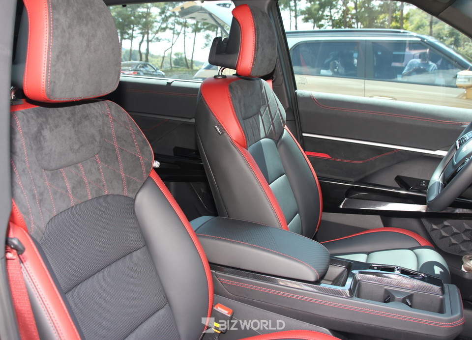 액시언 시트. 사진=손진석 기자