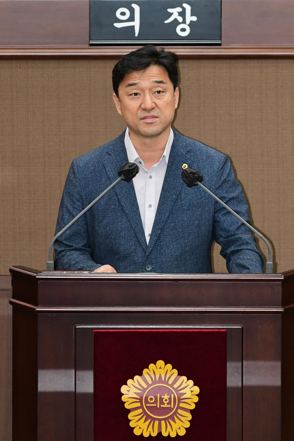 정준호 서울시의원이 5분 발언을 하고 있다. 사진=서울시의회