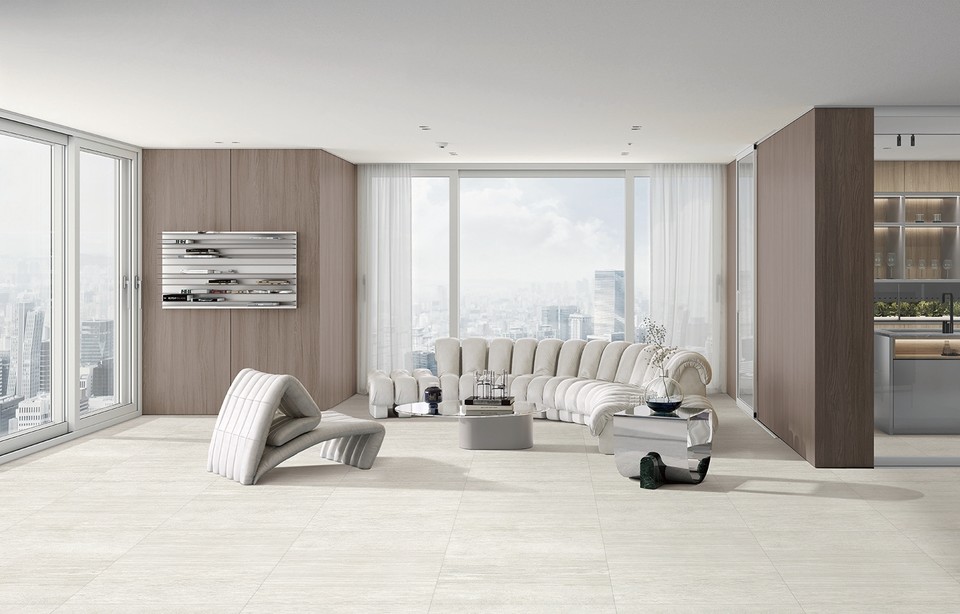 LX하우시스가 주거용 타일 바닥재 ‘LX Z:IN(LX지인) 바닥재 하우스’ 시리즈의 2024년형 리뉴얼 신제품을 최근 출시했다고 밝혔다. 사진=LX하우시스