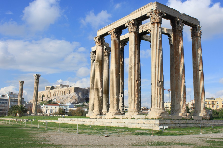 그리스 아테네 제우스 신전. 사진=하나투어