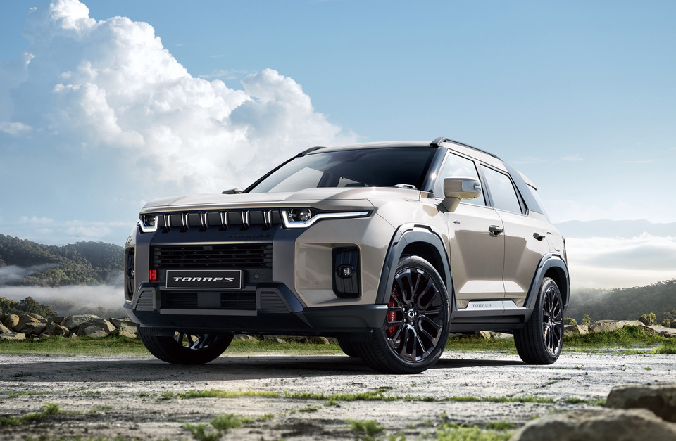 KGM 더 뉴 토레스 블랙에디션. 사진=KGM