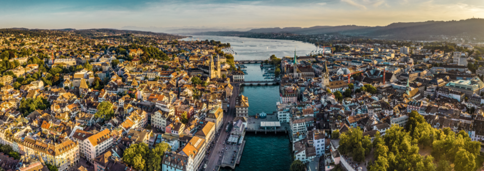 Zurich Aerial Panorama. 사진=스위스정부관광청
