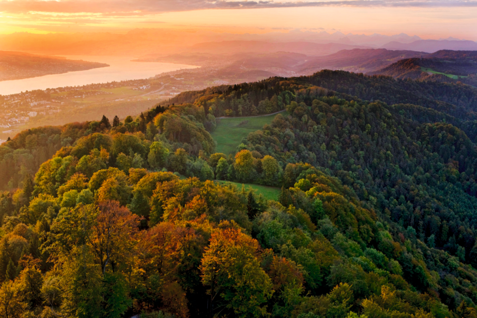 Albis Lake Zurich. 사진=스위스정부관광청