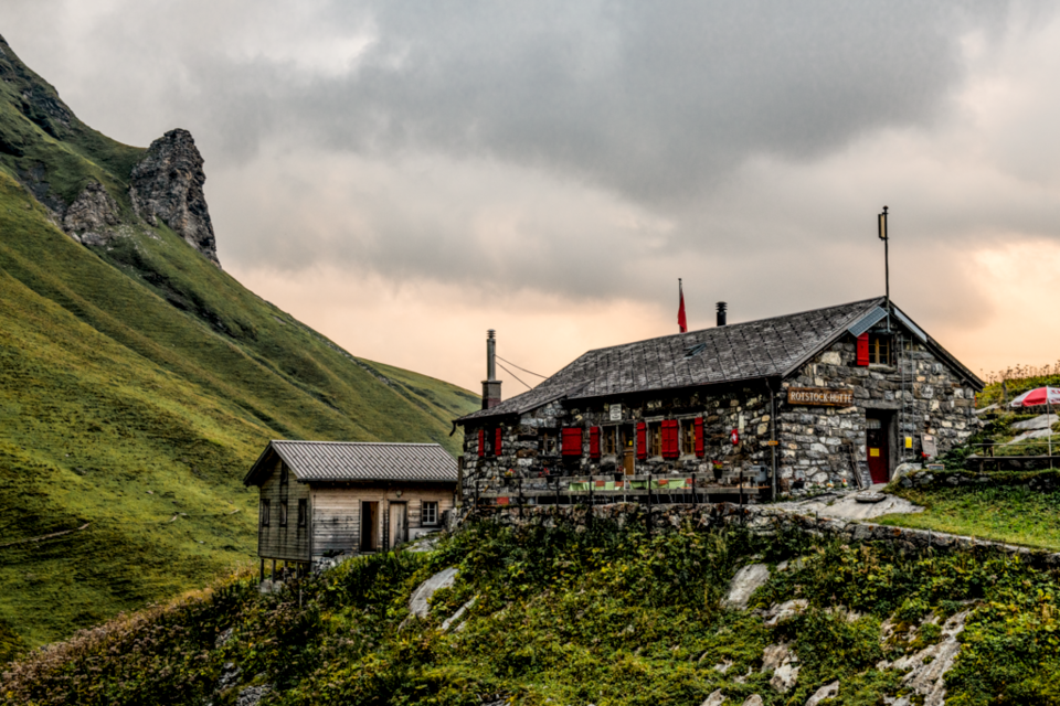 Muerren Rotstockhuette. 사진=스위스정부관광청