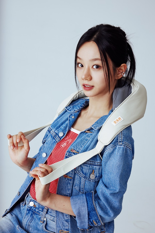 배우 혜리가 마사지기 브랜드 ‘스파알’ 모델로 발탁됐다고 3일 밝혔다. 사진=스피알