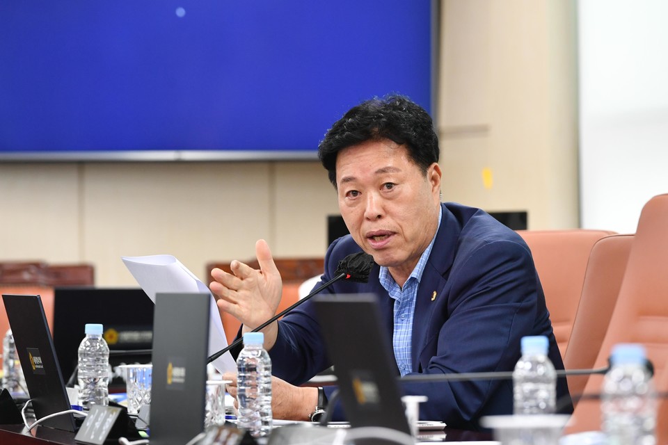 송도호 서울시의원이 질의하고 있다. 사진=서울시의회