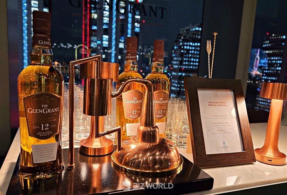 그렌그란트12년산 위스키. 사진=손진석 기자