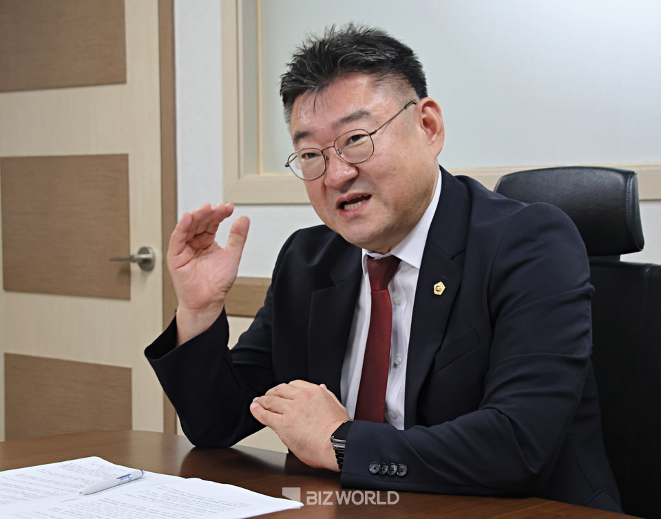 박상혁 서울시의회 교육위원장이 향후 교육의 주인공인 아이들을 위한 교육정책과 예산집행을 하겠다고 강조하고 있다. 사진=손진석 기자