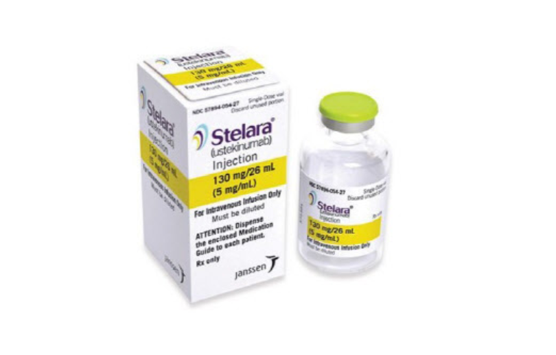 자가면역질환 치료제 '스텔라라(성분명 우스테키누맙)'. 사진=얀센