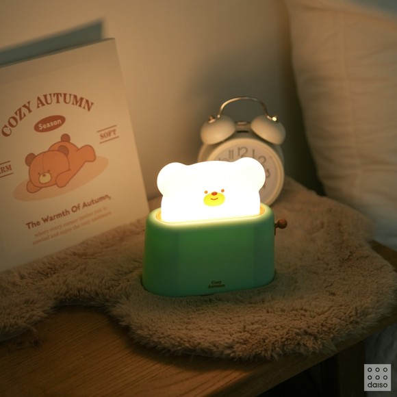 곰돌이 무드등. 사진=아성다이소