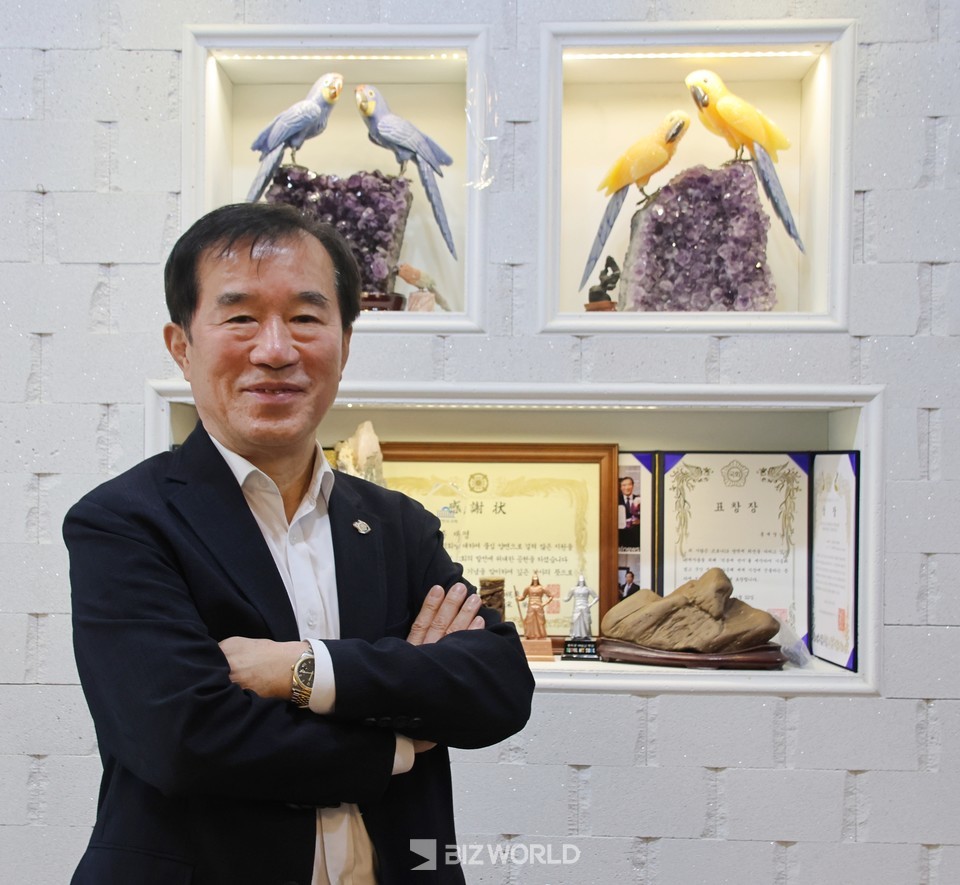 홍재영 한국보석협회장. 사진=손진석 기자