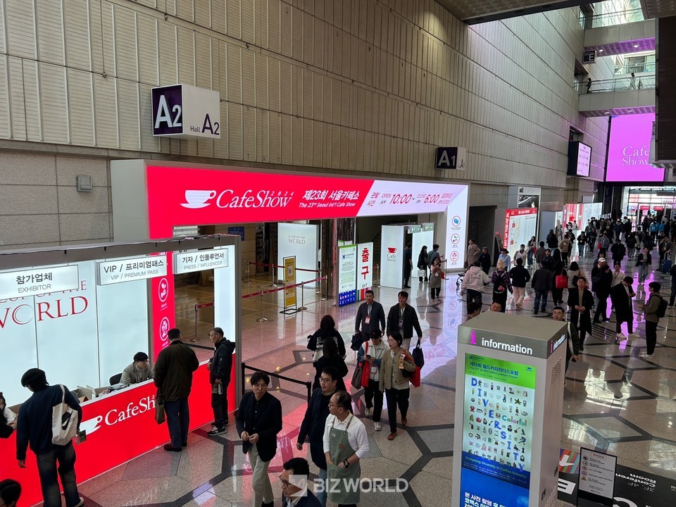 제23회 서울카페쇼(The 23rd Seoul Int’l Cafe Show, 이하 서울카페쇼)가 지난 6일 코엑스 전관에서 개막했다. 사진=김선주 기자