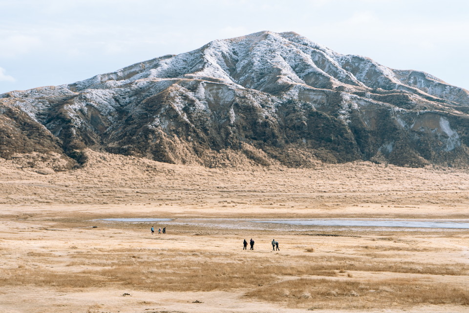 큐슈 3명산 올레트레킹 중 아소산 코스 . 사진=혜초여행
