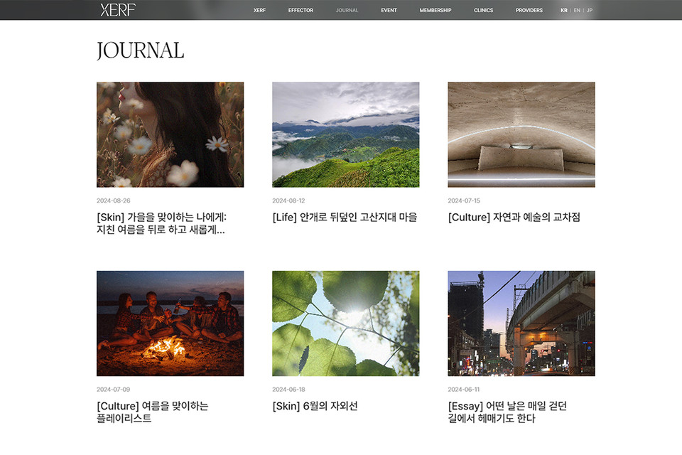 사이노슈어 루트로닉 '세르프' 공식 홈페이지. 사진=사이노슈어 루트로닉