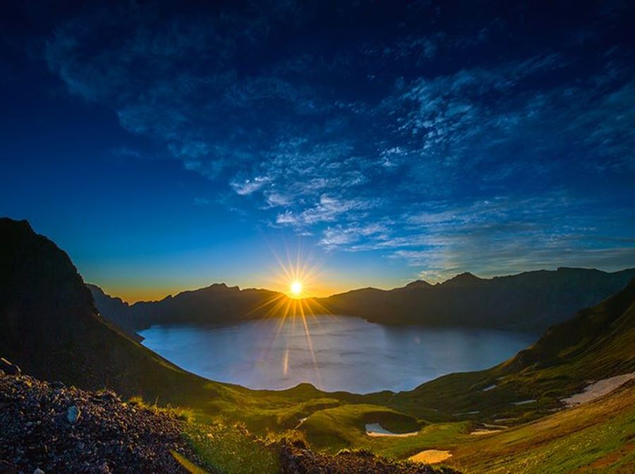 인터파크 투어 '백두산 천지' 이미지. 사진=인터파크트리플