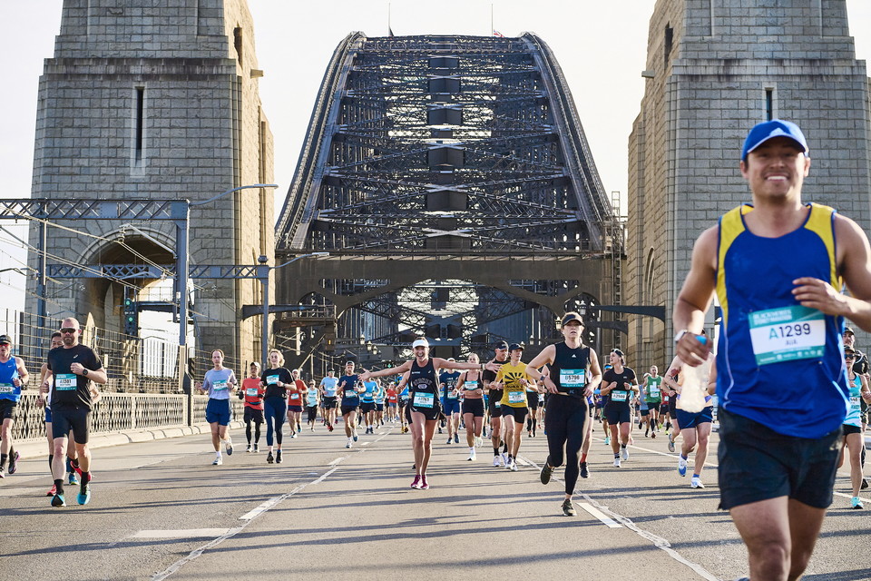 뉴사우스웨일스 시드니의 시드니 마라톤. 사진=호주관광청
