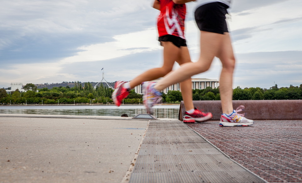 호주수도특별구 캔버라의 벌리 그리핀 호수. 사진=호주관광청