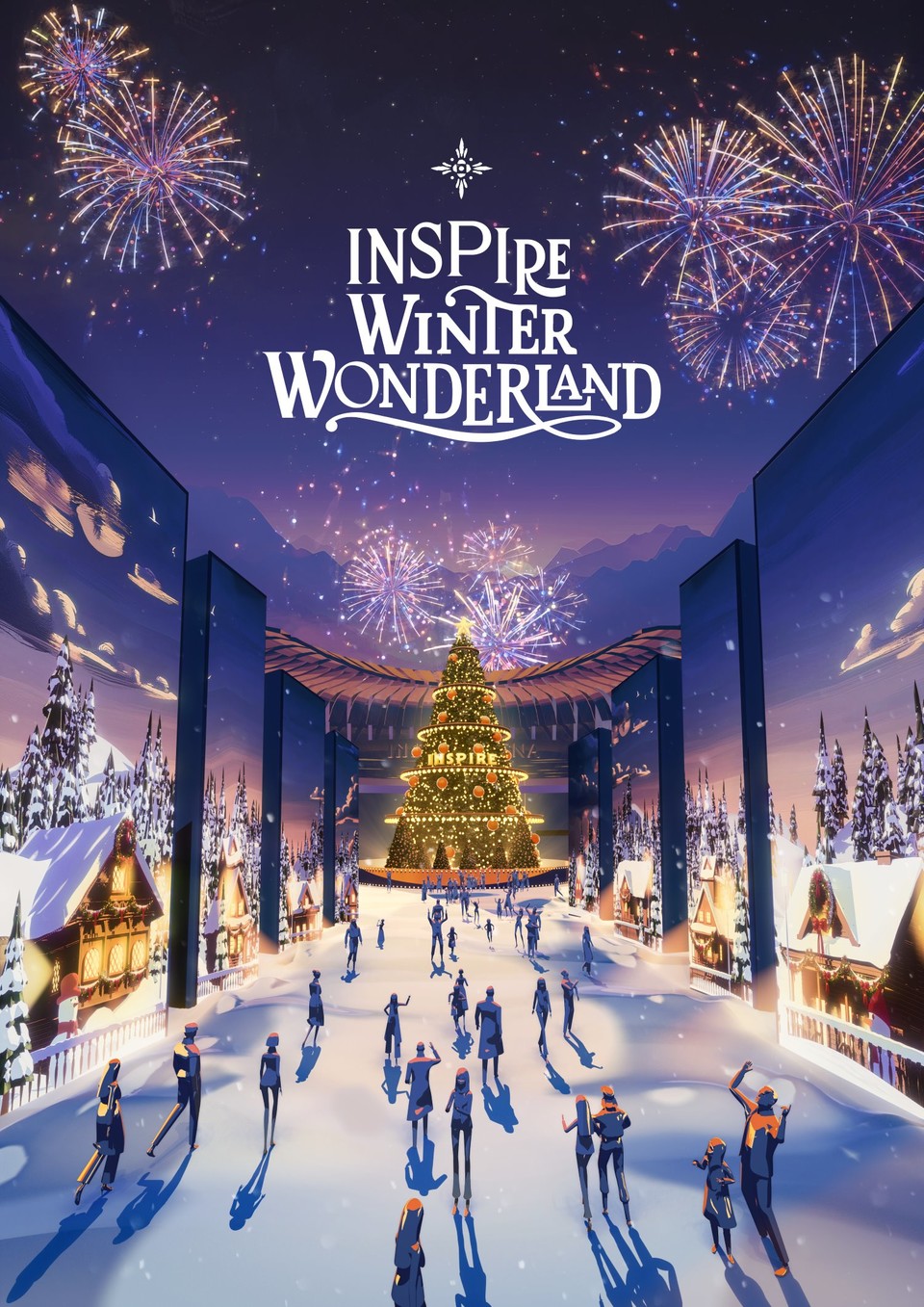 숙박, 미식, 공연, 아트, 이벤트 등 겨울 시즌 동안 ‘올인원’ 엔터테인먼트를 선사할 ‘인스파이어 윈터 원더랜드’ 캠페인의 키비주얼. 사진=모히건 인스파이어 엔터테인먼트 리조트