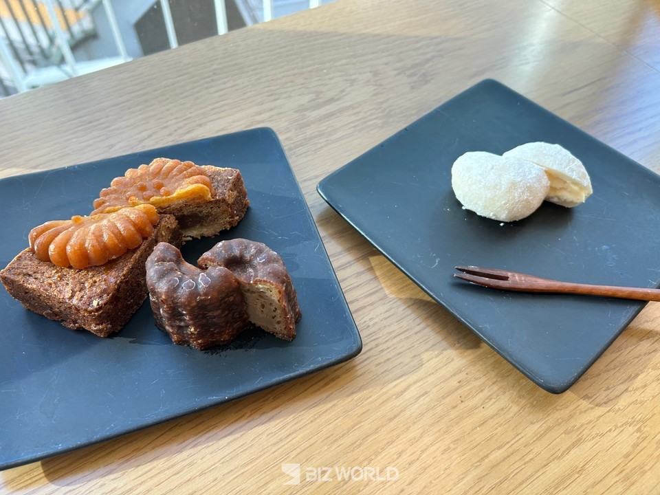 백미당 베이커리 메뉴의 단면 모습. 사진=김선주 기자