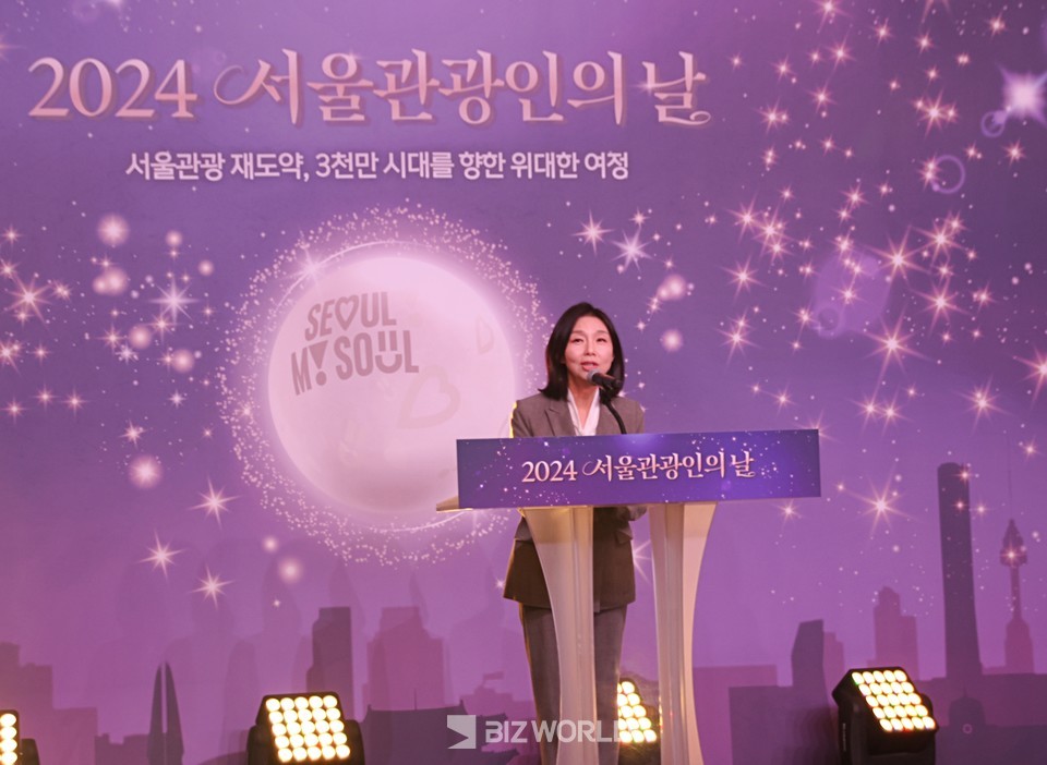 최호정 서울시의회 의장이 환영사를 하고 있다. 사진=손진석 기자