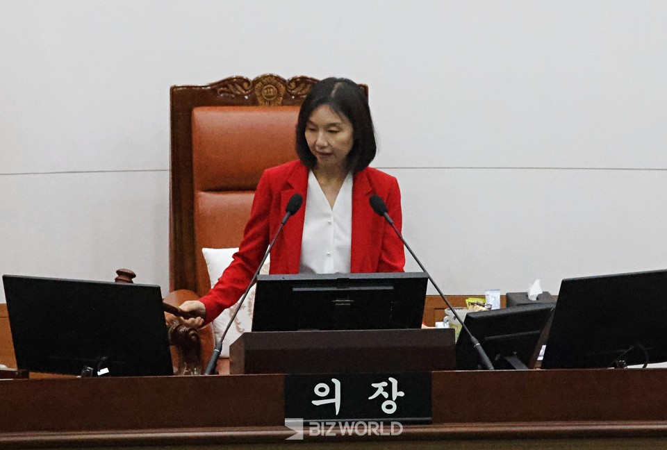 최호정 서울시의회 의장. 사진=손진석 기자