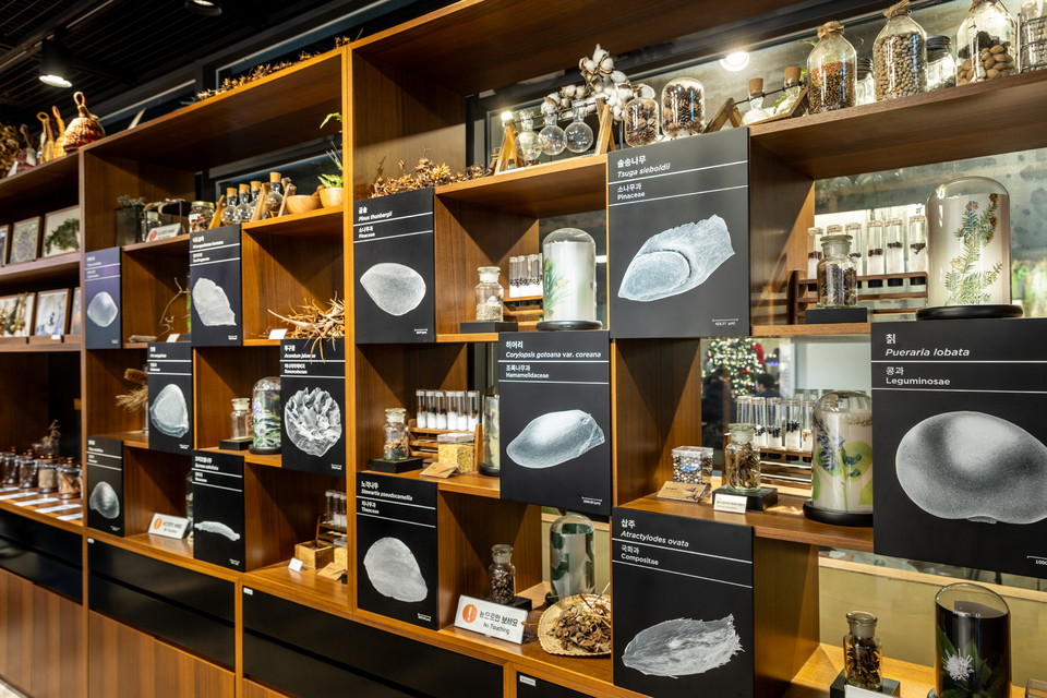 서울식물원 씨앗 도서관. 사진=서울관광재단