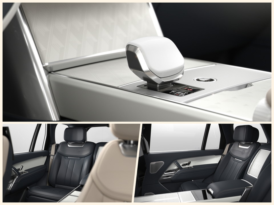 올 뉴 레인지로버 SV 비스포크 모닝 캄 에디션 인테리어. 사진=JLR코리아