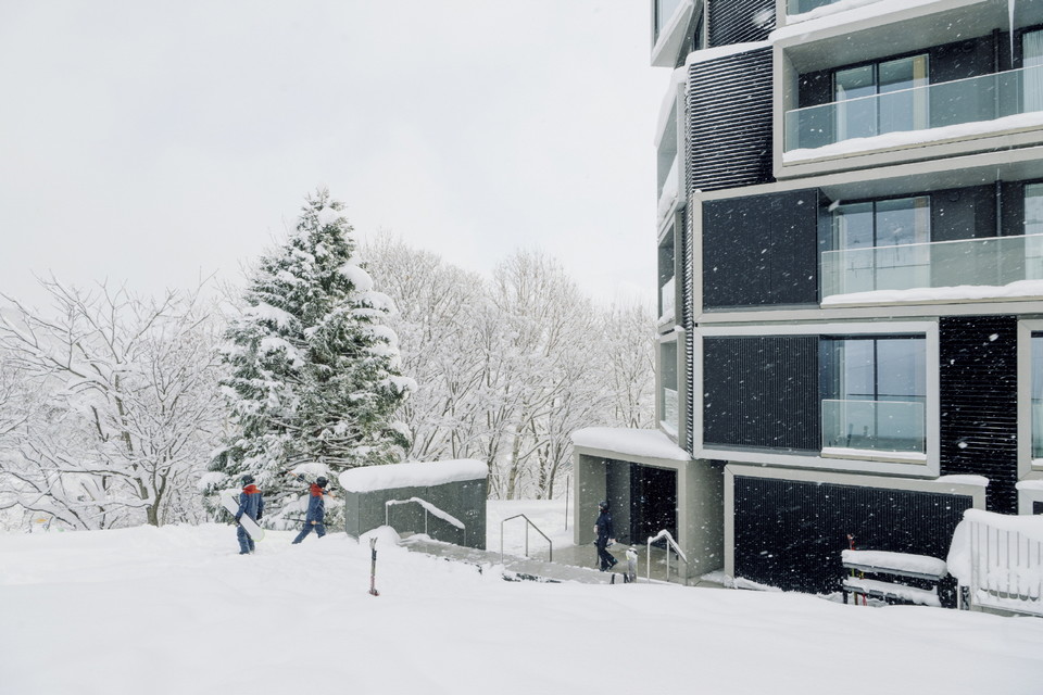스키 인-스키 아웃이 가능한 무와 니세코 전경. 사진=무와 니세코