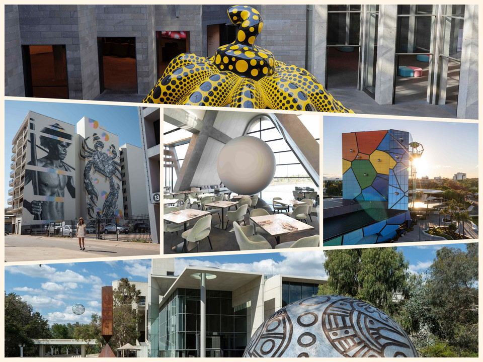 호주관광청이 추천하는 예술 애호가를 위한 '2025 호주 아트벤처 여행지 5선'. 사진=호주관광청