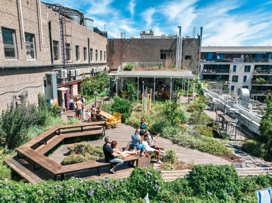 아브라함 텔아비브(Abraham Tel Aviv) 호스텔 전경. 사진=Mike Yudin