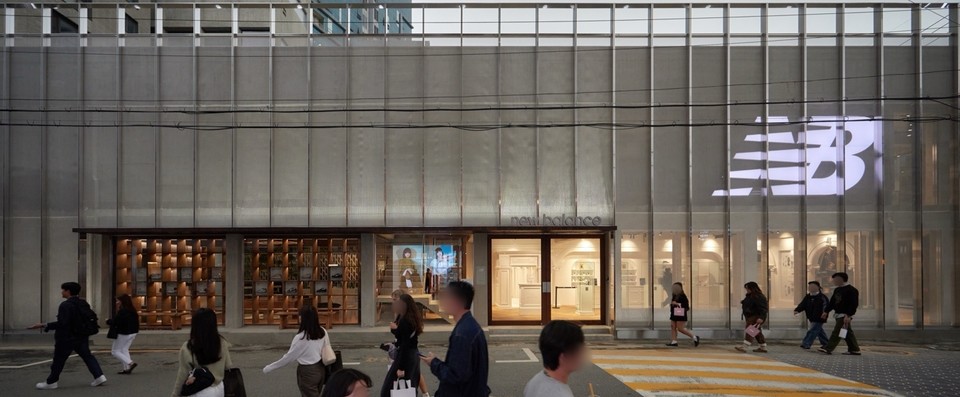 뉴발란스 성수 플래그십 스토어. 사진=이랜드