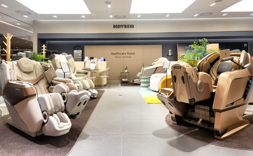 바디프랜드 신세계백화점 본점 라운지 모습. 사진=바디프랜드