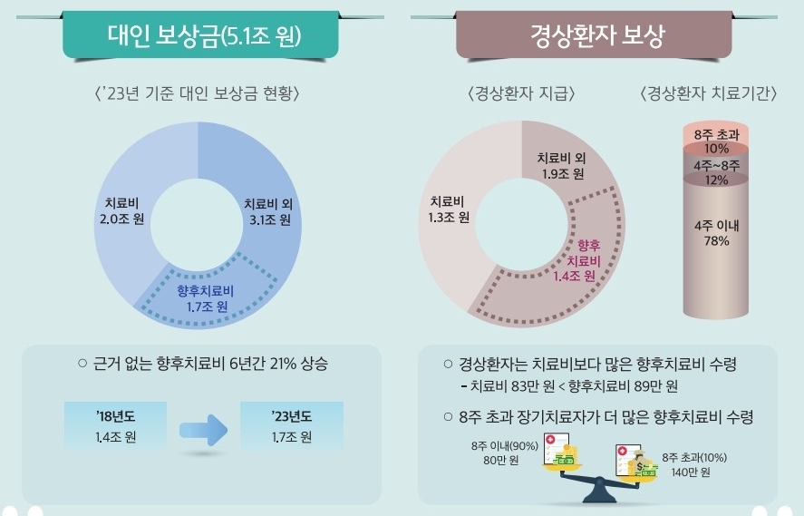 자동차보험 현황. 자료=국토부