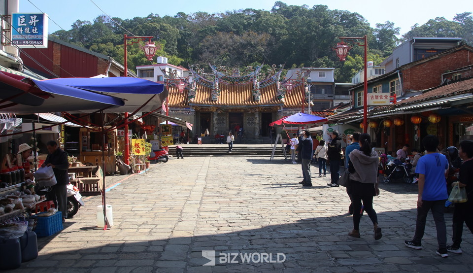 객가인들의 정신적 피난처였던 베이푸 치톈 사원 가는 길. 타이완(신주)=손진석 기자
