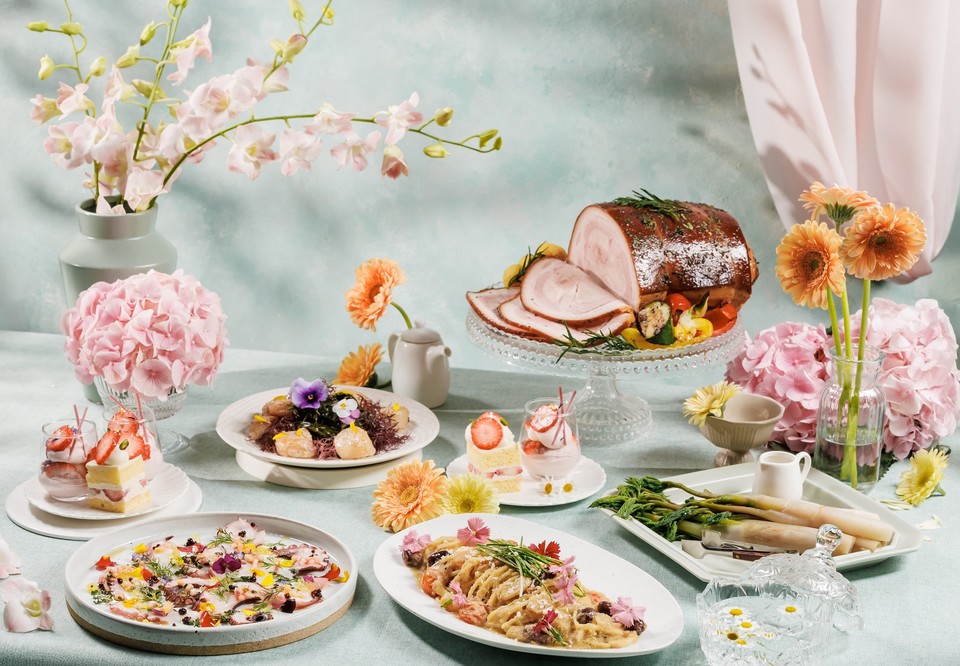 노보텔 앰배서더 서울 동대문 호텔 & 레지던스가 ‘허브 & 블라썸’ 뷔페. 사진=노보텔 앰배서더 서울 동대문 호텔 & 레지던스