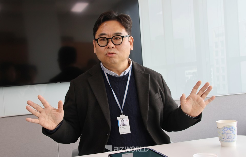 김동빈 슈퍼레이스 대표가 . 사진=손진석 기자