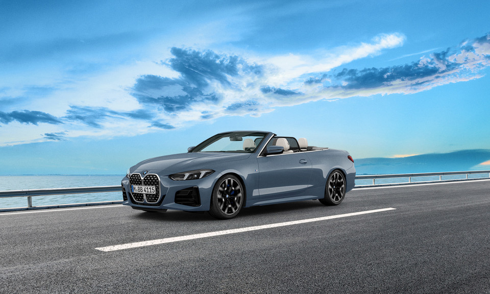 BMW 420i 컨버터블 M 스포츠 바르셀로나 블루 에디션. 사진=BMW 코리아