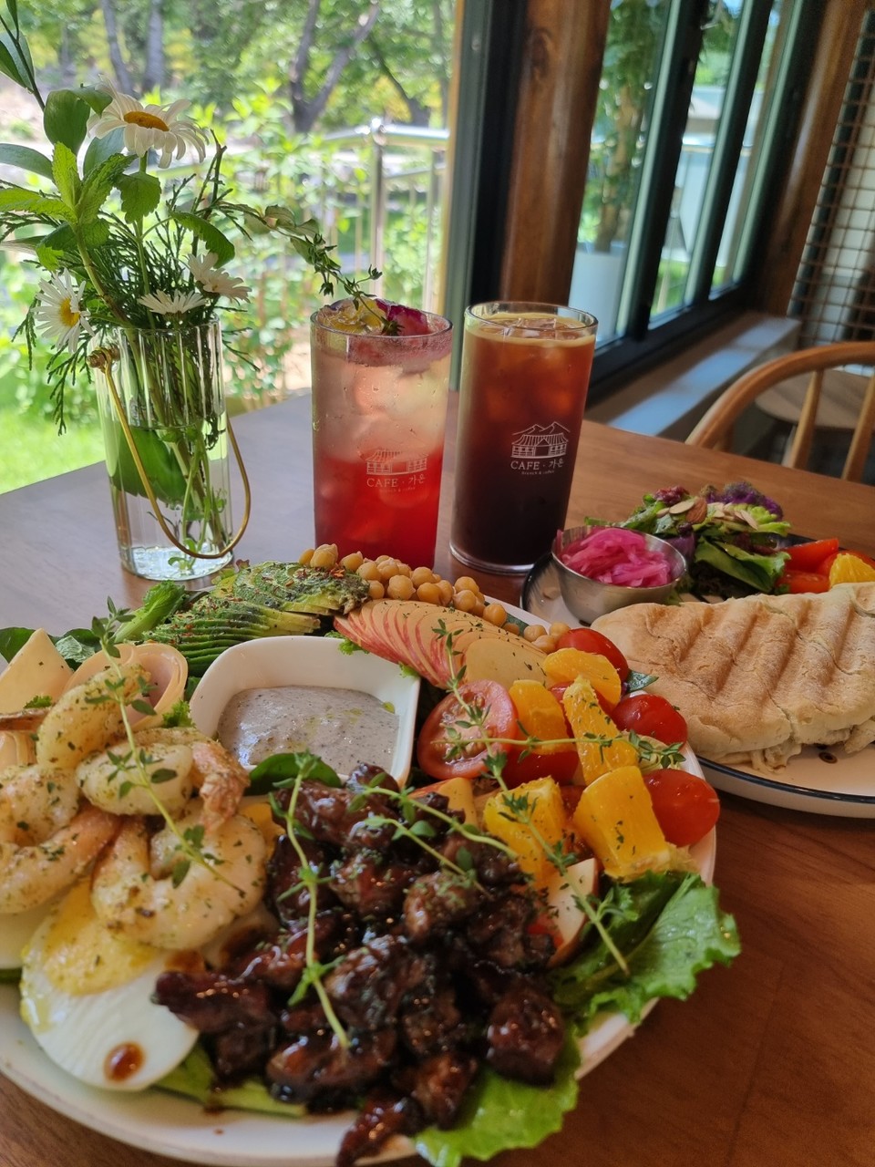 카페 가온 브런치 메뉴. 사진=카페 가온