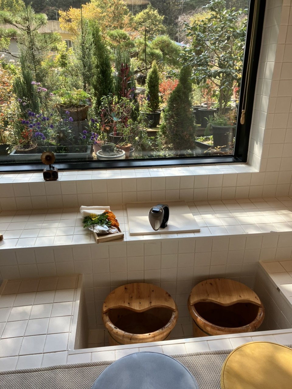 2인용 족욕탕. 사진=올레오