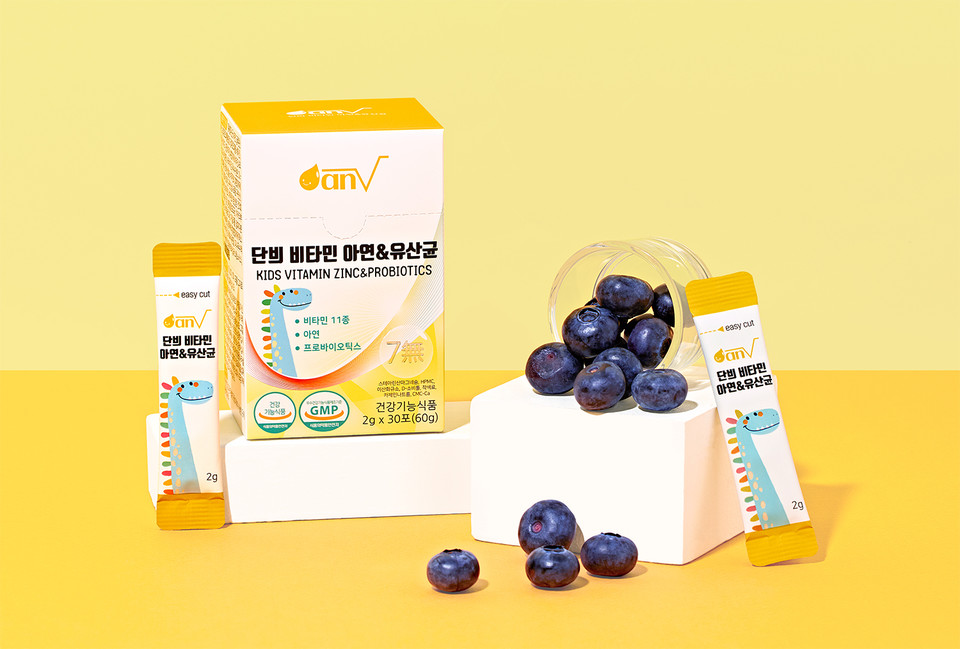 건강기능식품 전문 브랜드 ‘스윗레인’이 어린이 영양제 ‘단븨 비타민 아연&유산균’을 최근 리뉴얼 출시했다고 28일 밝혔다. 사진=스윗레인