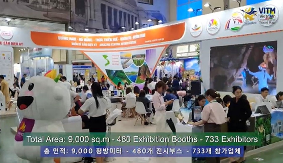 2024년 제13회 VITM 현장 모습. 사진=베트남관광협회