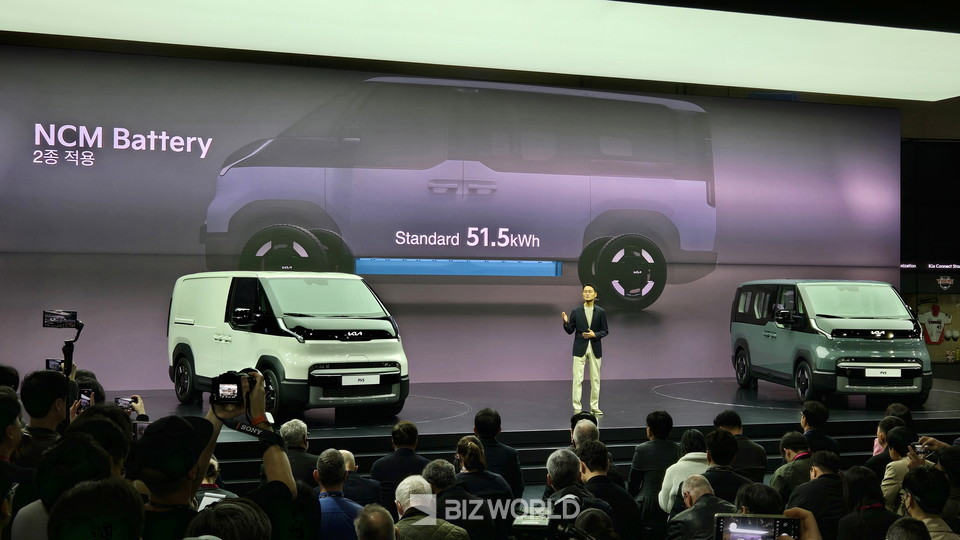 국내상품실장 서하준 상무가 PV5에 대해여 설명하고 있다. 사진=손진석 기자