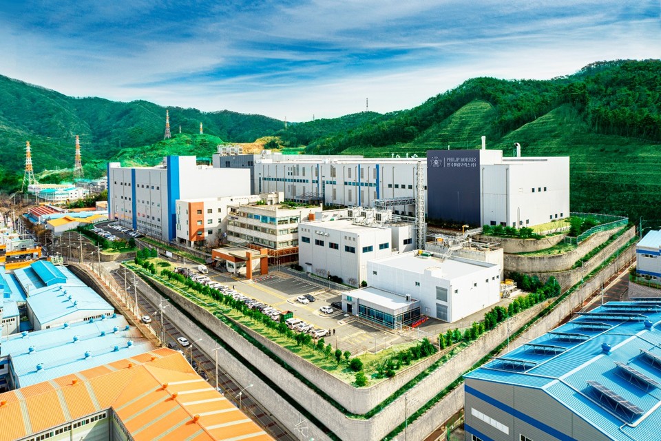 한국필립모리스 양산 공장 전경 모습. 사진=한국필립모리스