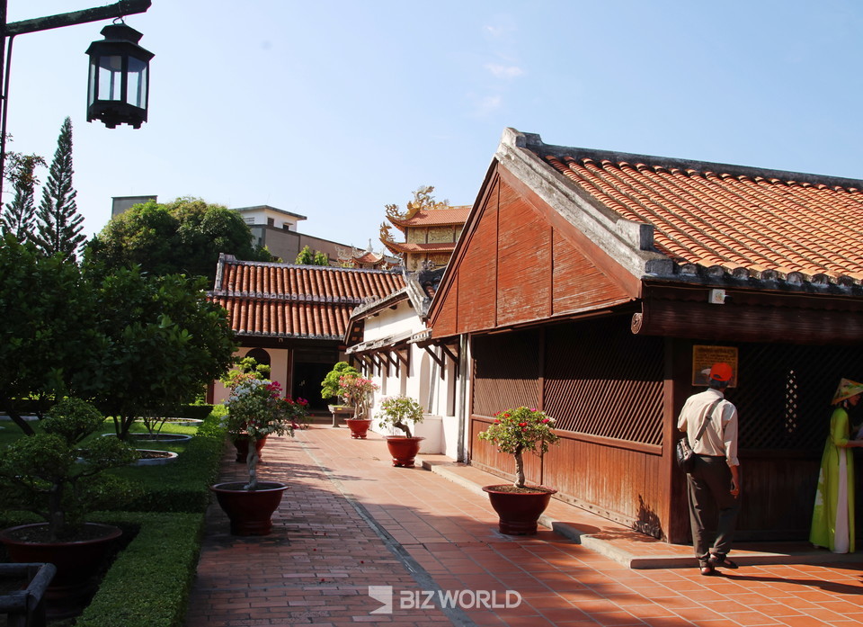 덕탄학교 내부 모습. 베트남=손진석 기자