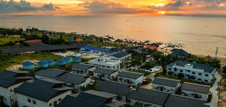 에덴씨 카가 비치 리조트 전경. 사진=에덴씨 카가 비치 리조트